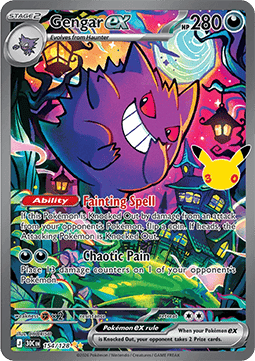 Gengar ex 154/128 30th Celebration