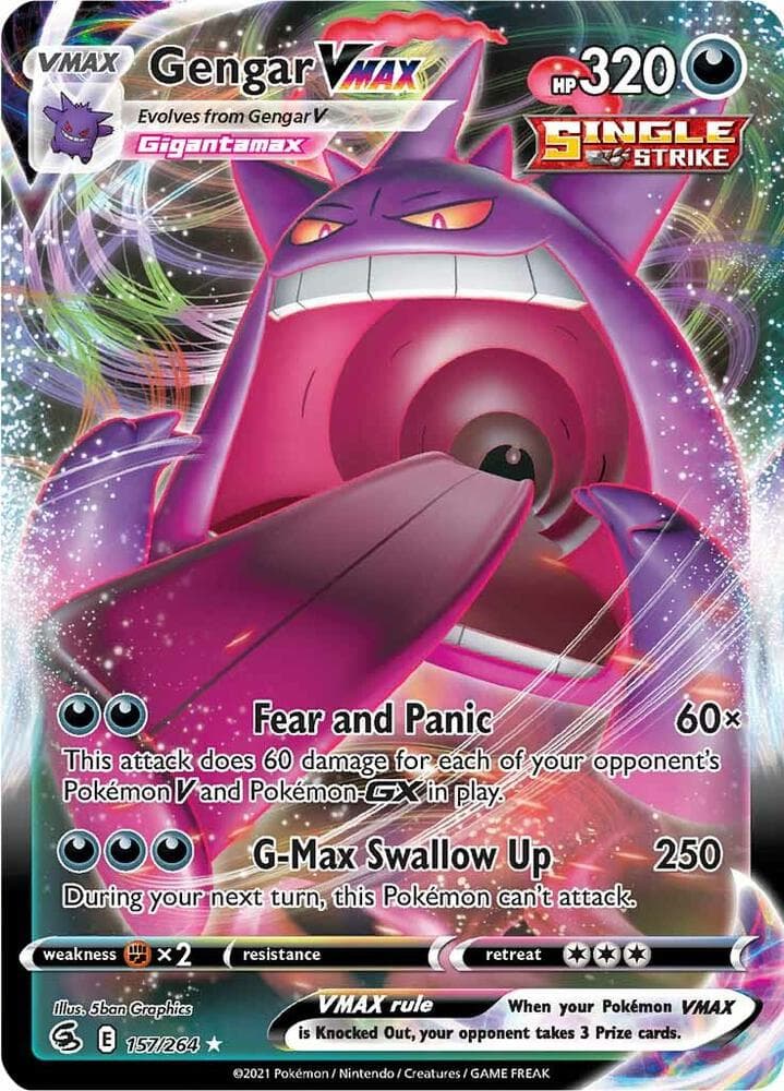 Gengar VMAX 157/264 Fusion Strike