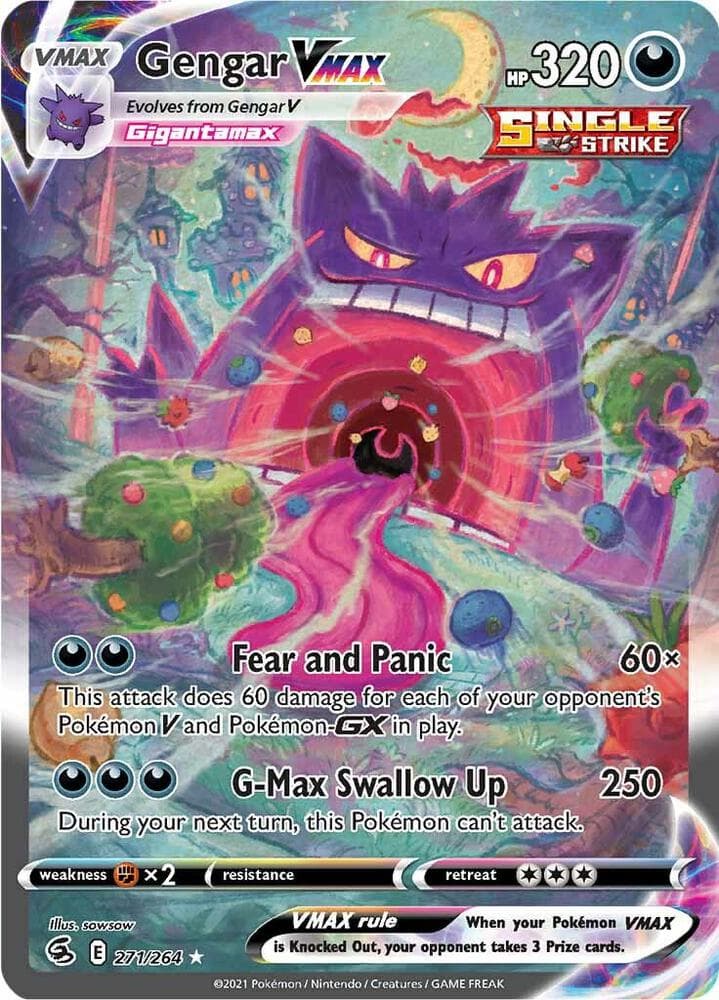 Gengar VMAX 271/264 Fusion Strike